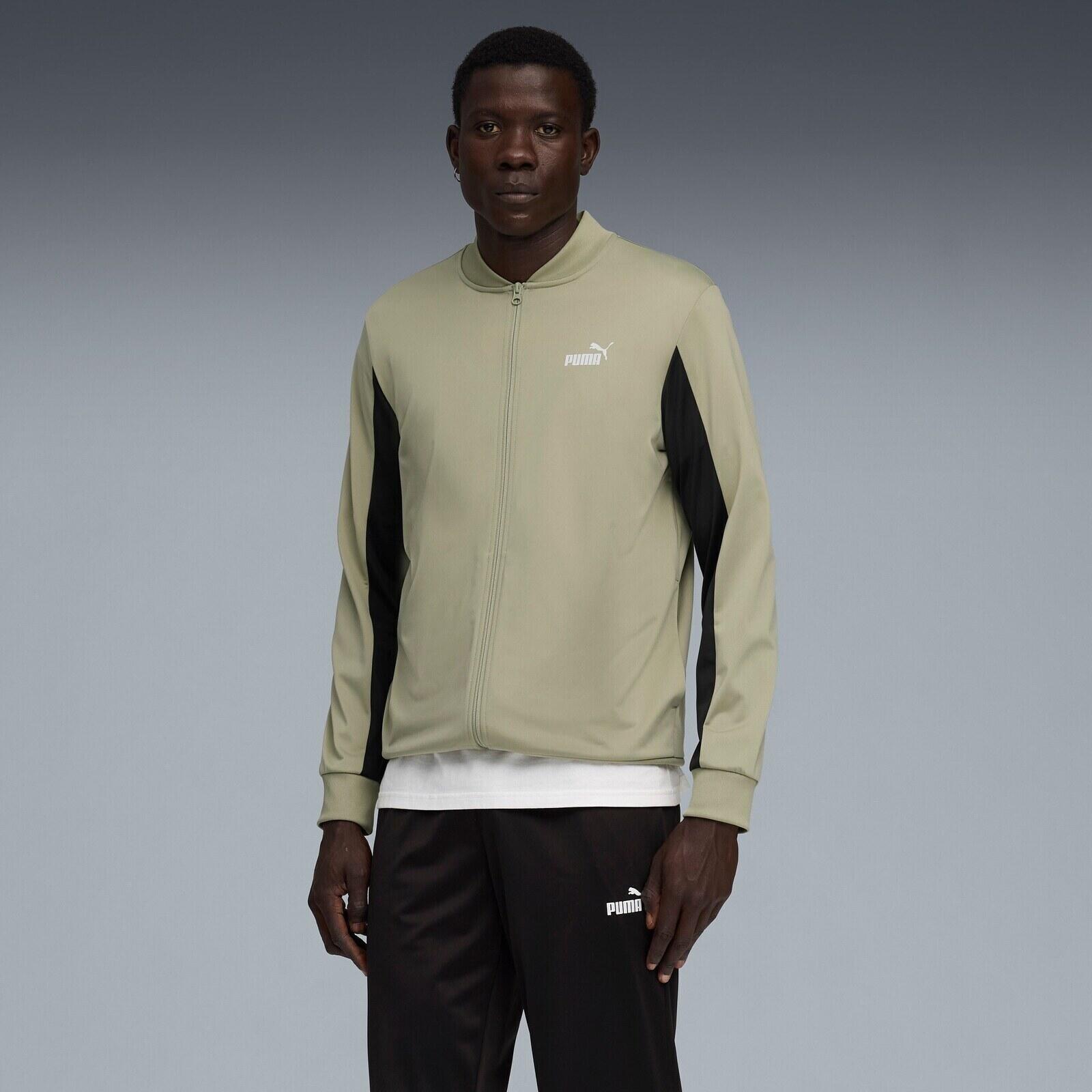 Agasalho Puma Poly Baseball Suit Lux Army, Bege, Unissex 3/5