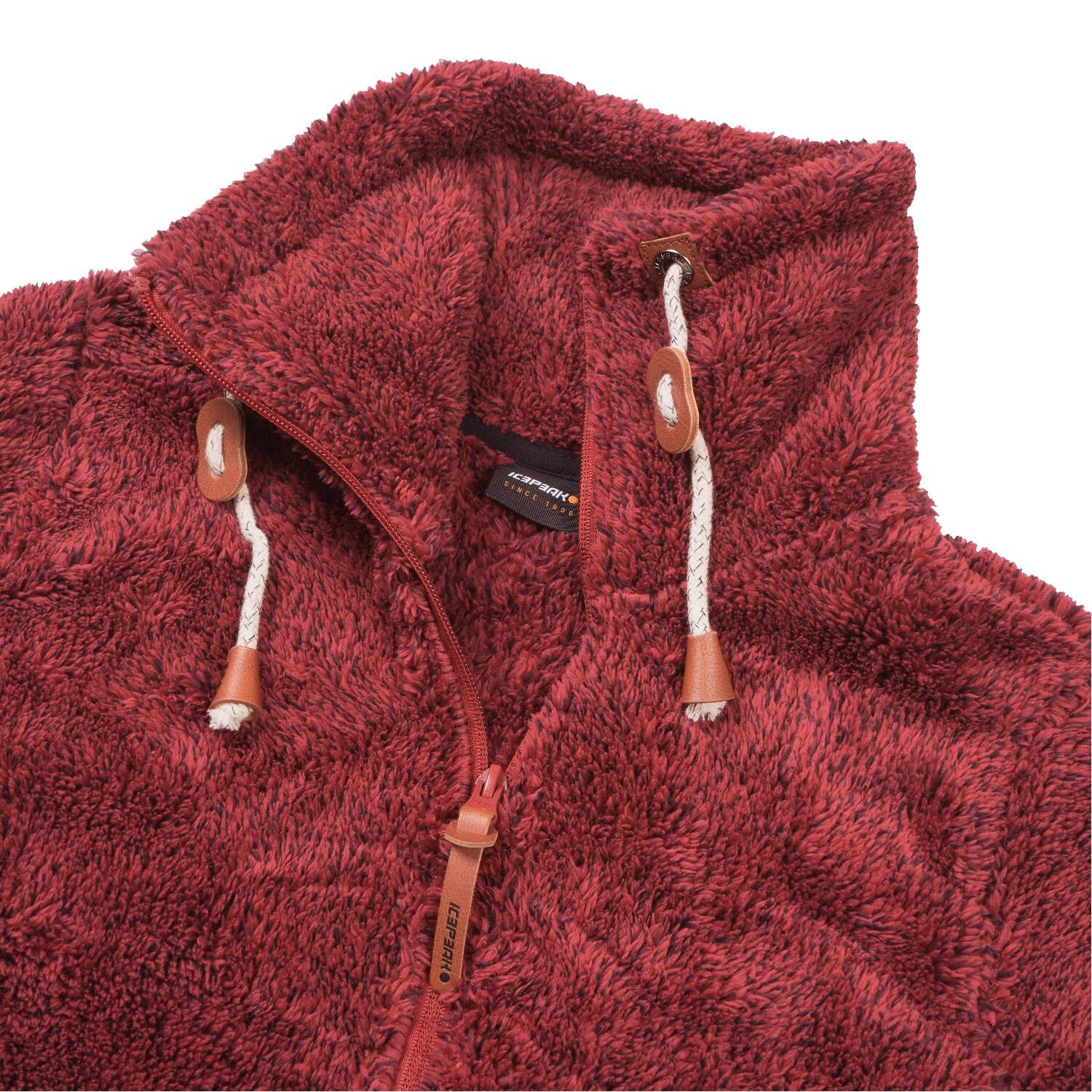 Icepeak Colony Teddy Fleecejacke Damen Langhaarfleecejacke 2/5