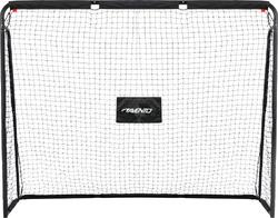 But de football en acier avec filet cible - 300 x 200 x 91,5 cm