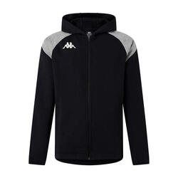 Veste à capuche manches longues garçon Liantozi noir