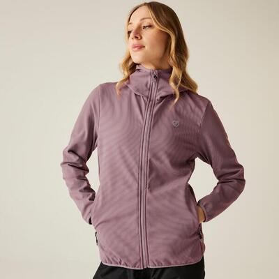 Softshell jassen dames - dare 2b iced softshell w - heather
