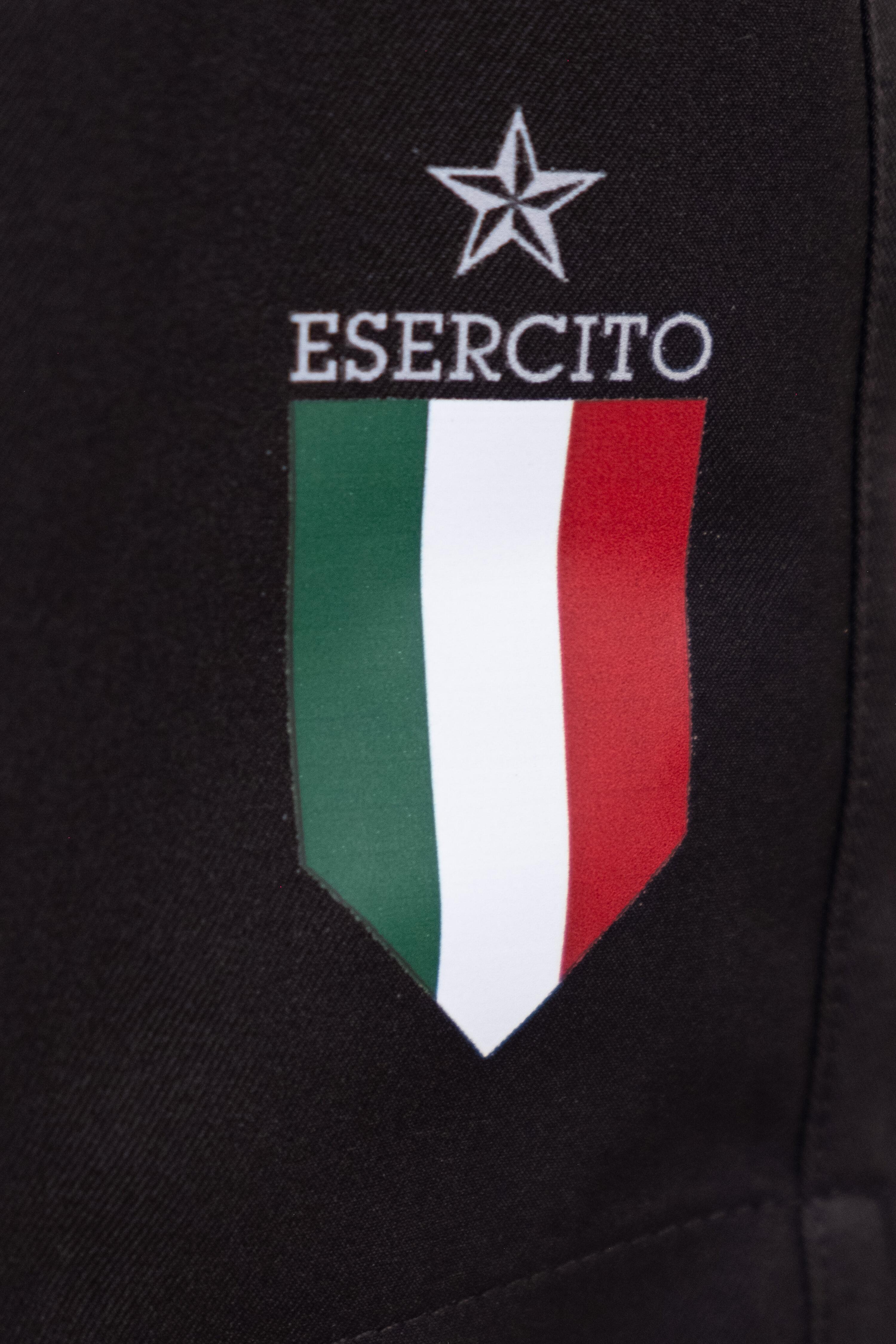 Pantaloncini Esercito padel tecnici neri uomo 3/3