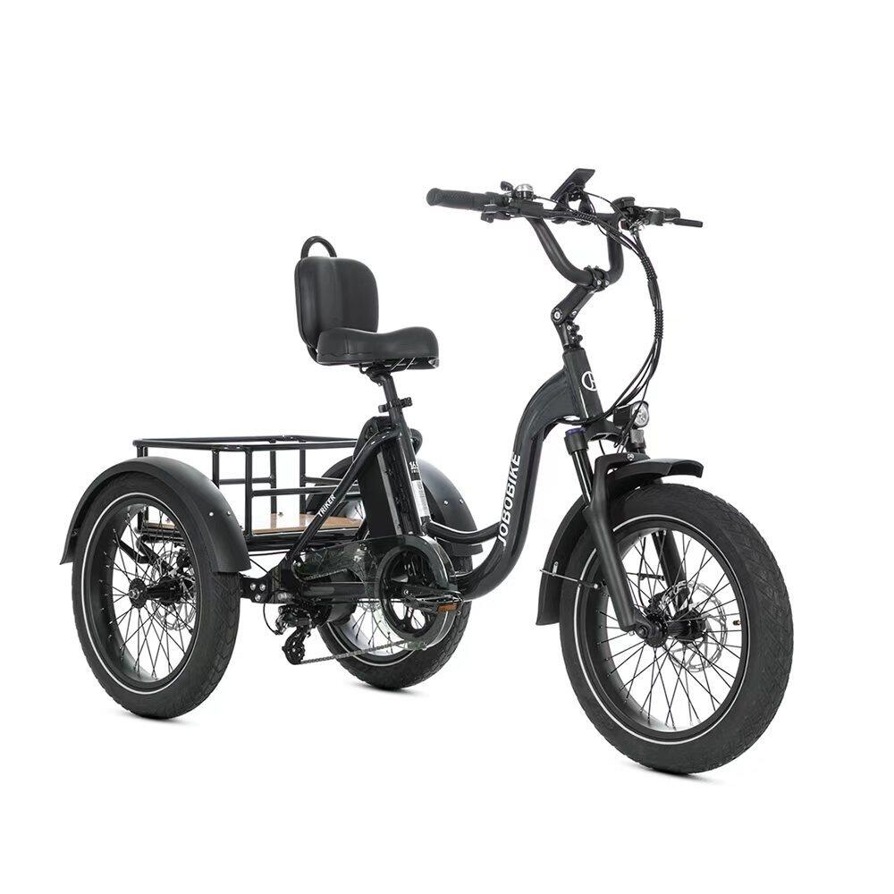 Tricicletă electrică JOBOBIKE Triker pentru seniori cu baterie de 48V13AH