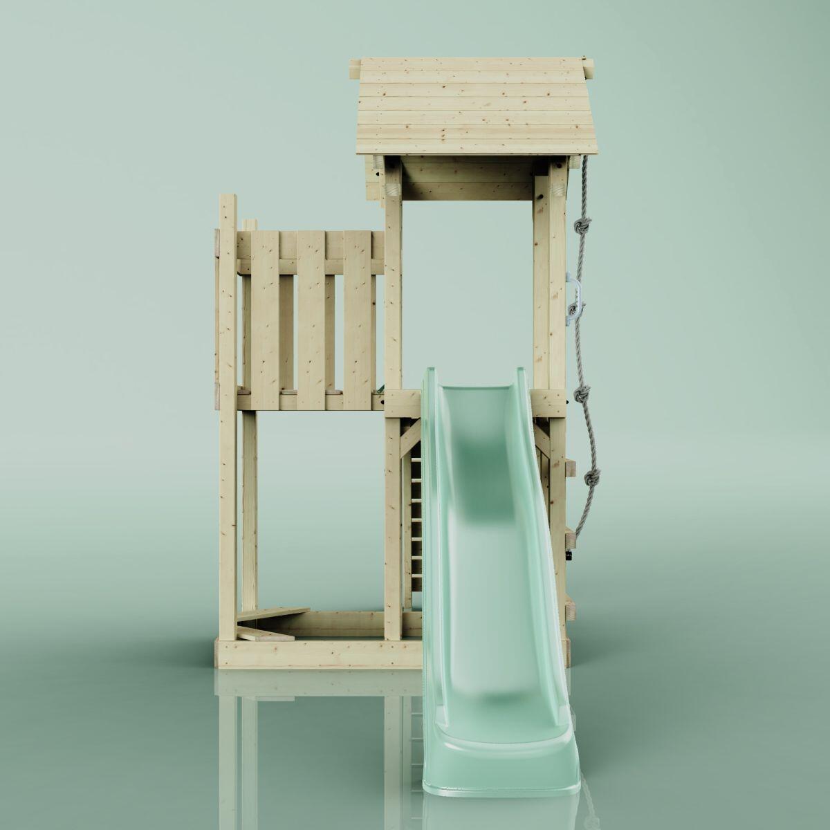 Spielturm Tromso in Mintgrün - 357 × 170 × 273 cm 2/6