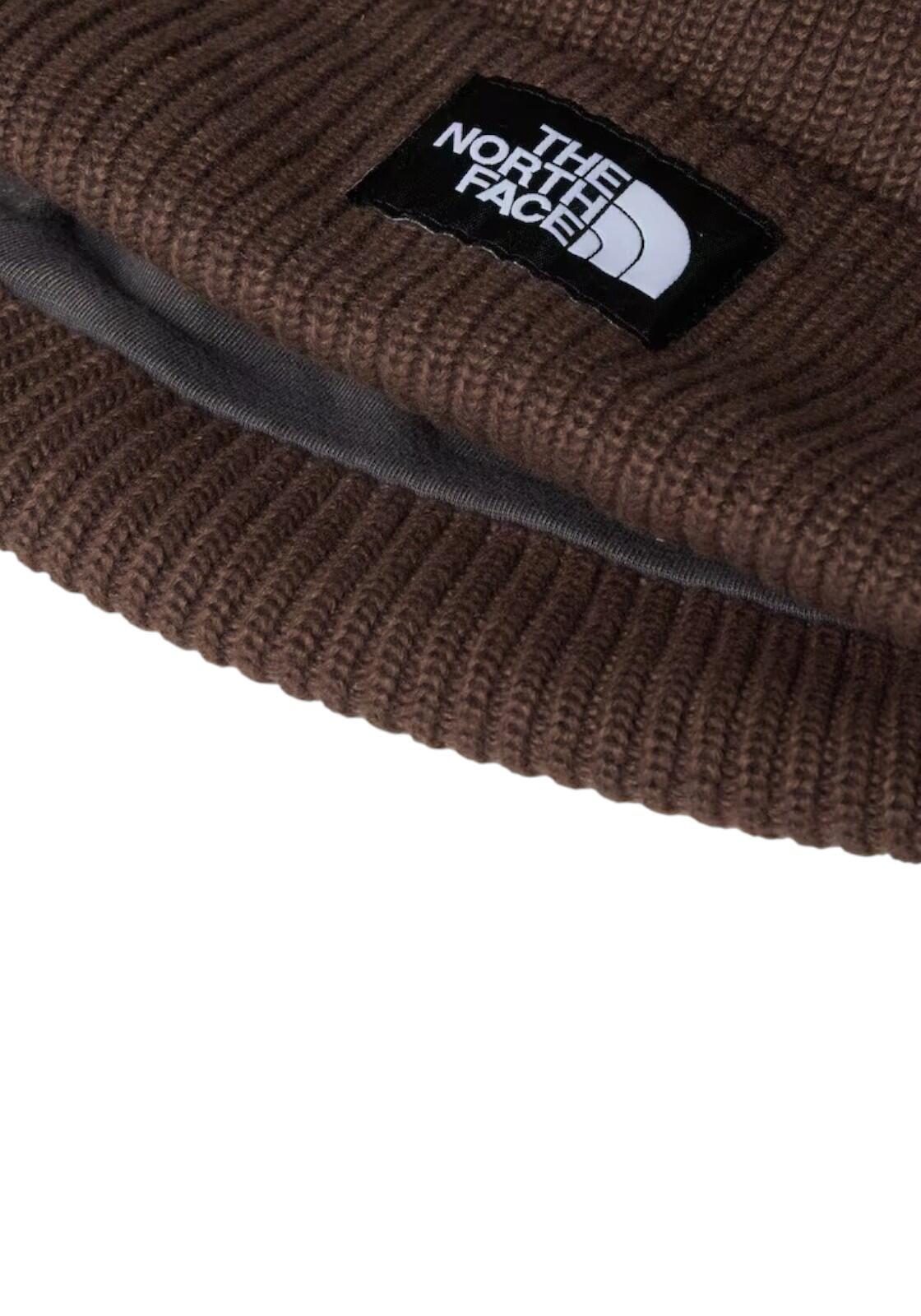 bonnet SALTY LINED BEANIE HOMME marron 2/4