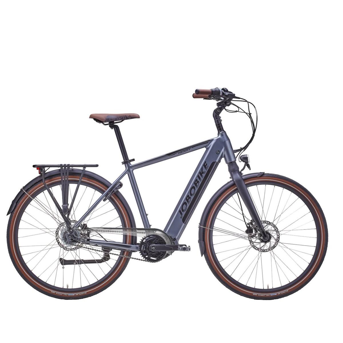 JOBOBIKE JOBOBIKE Henry Bicicletta elettrica da 28 pollici con batteria da 36 V e 14 Ah