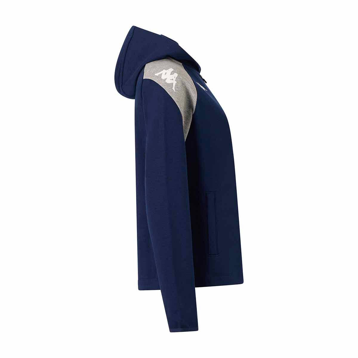 Veste à capuche manches longues femme Liantazi bleu 7/7