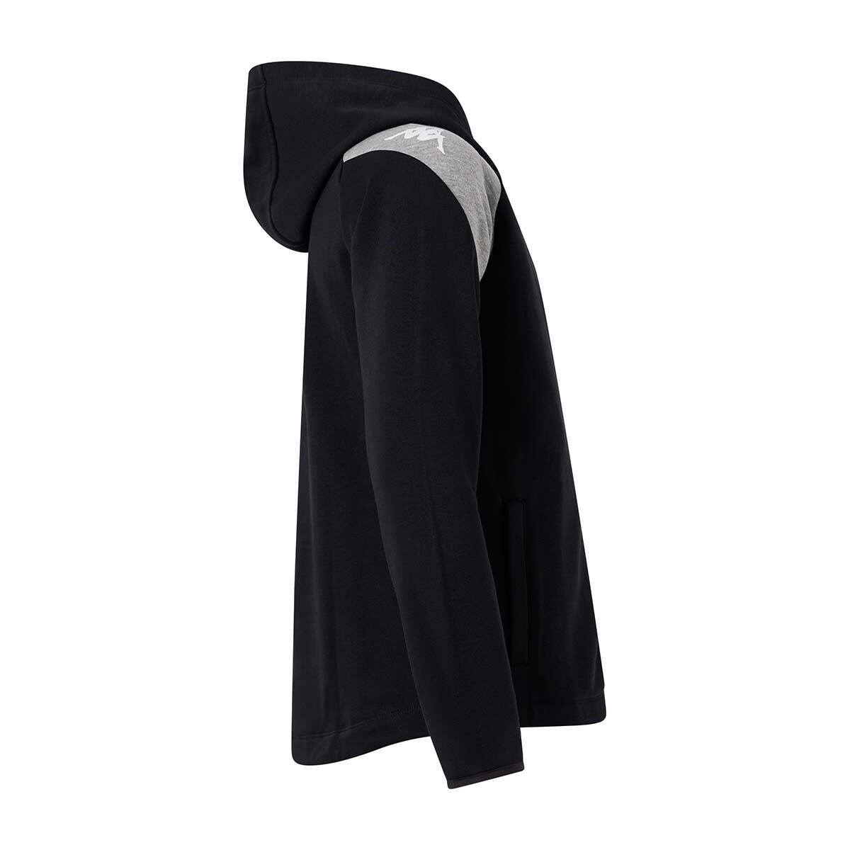 Veste à capuche manches longues femme Liantazi noir 2/4