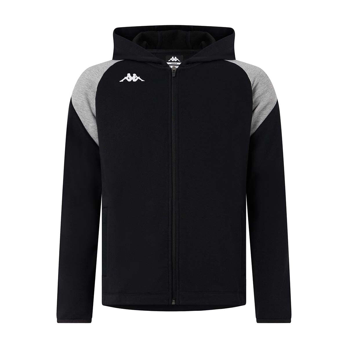 Veste à capuche manches longues femme Liantazi noir 1/4