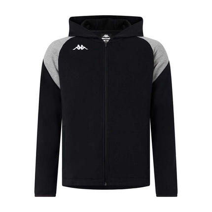 Veste à capuche manches longues femme Liantazi noir