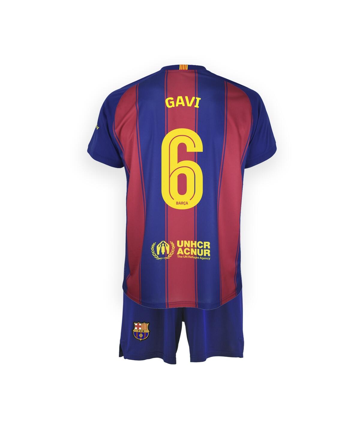 Camisola Gavi Principal FC Barcelona Réplica Oficial 25/26 - Criança 3/7