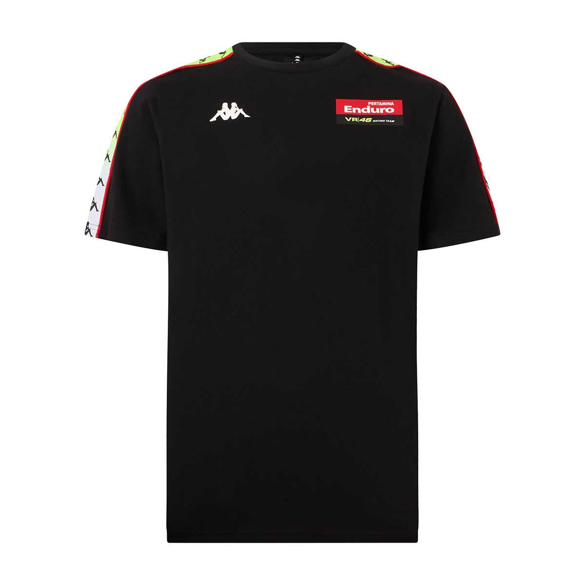 T shirt maglietta da uomo in cotone nero da moto 2/7