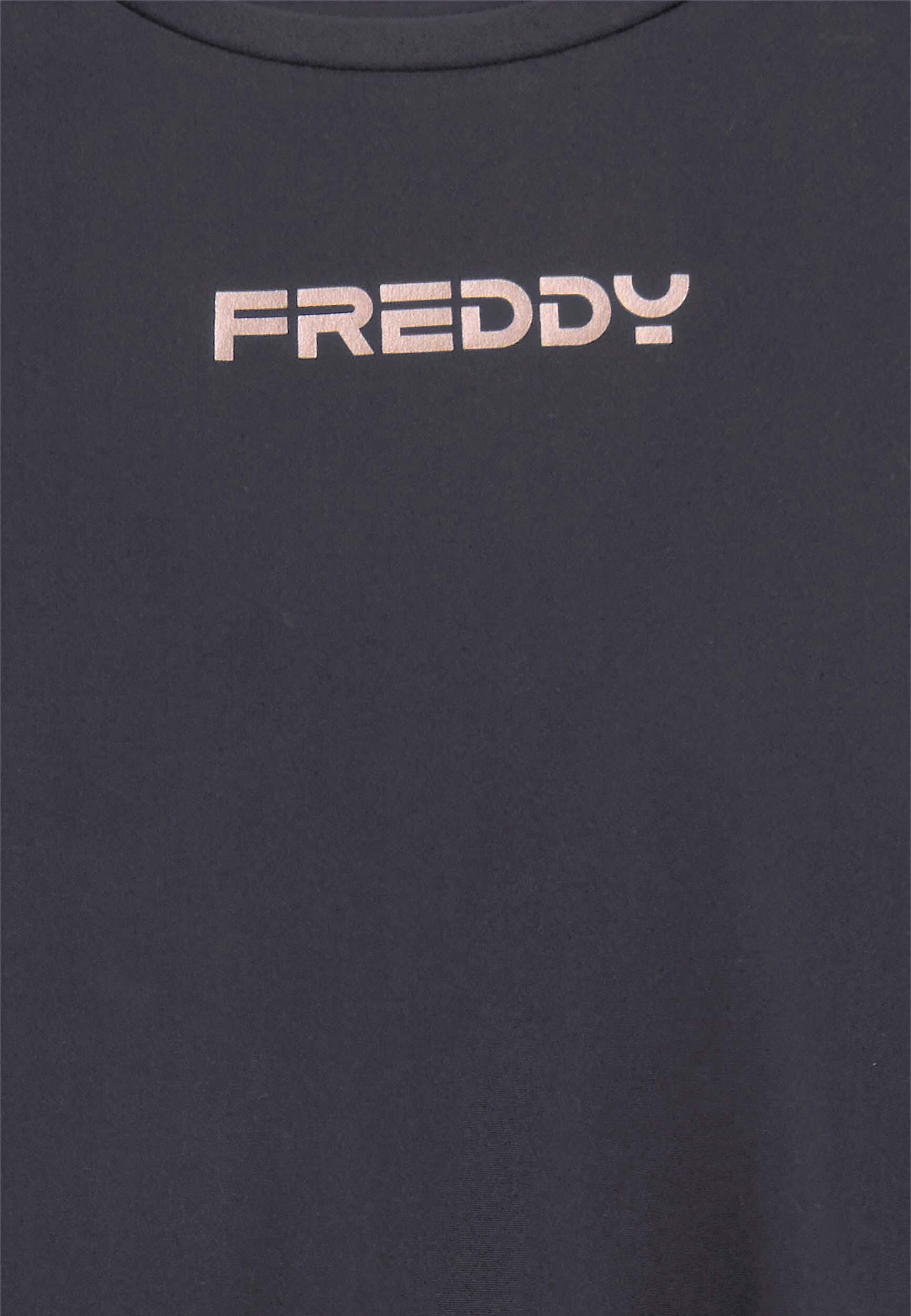 T-shirt tecnica con spacchi laterali e fit regolare 3/3
