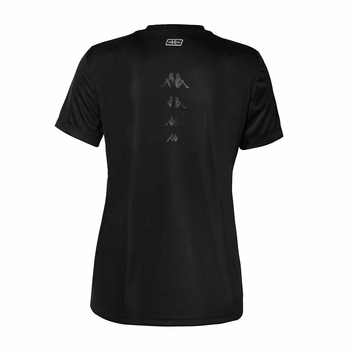 T-shirt running femme Eria noir 2/4