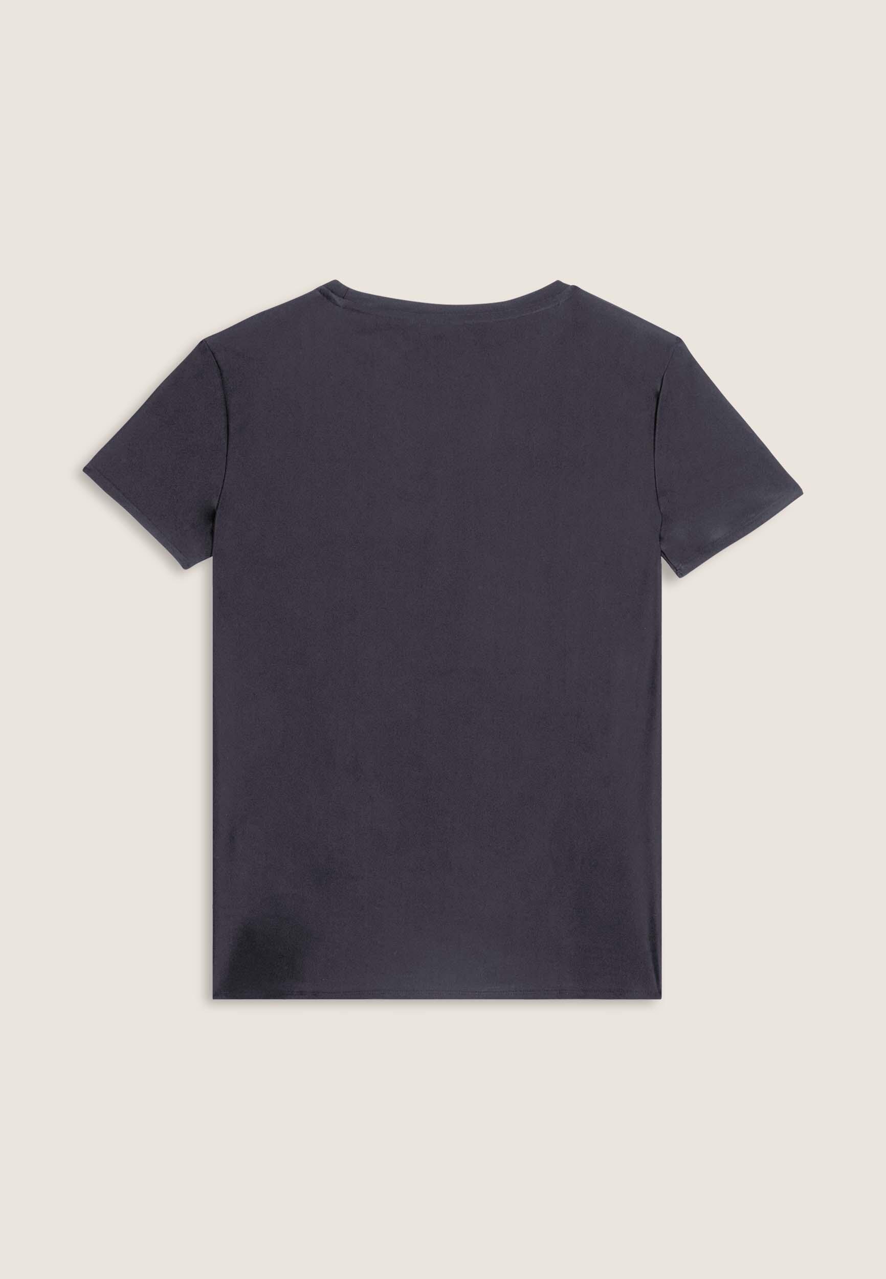T-shirt tecnica con spacchi laterali e fit regolare 2/3