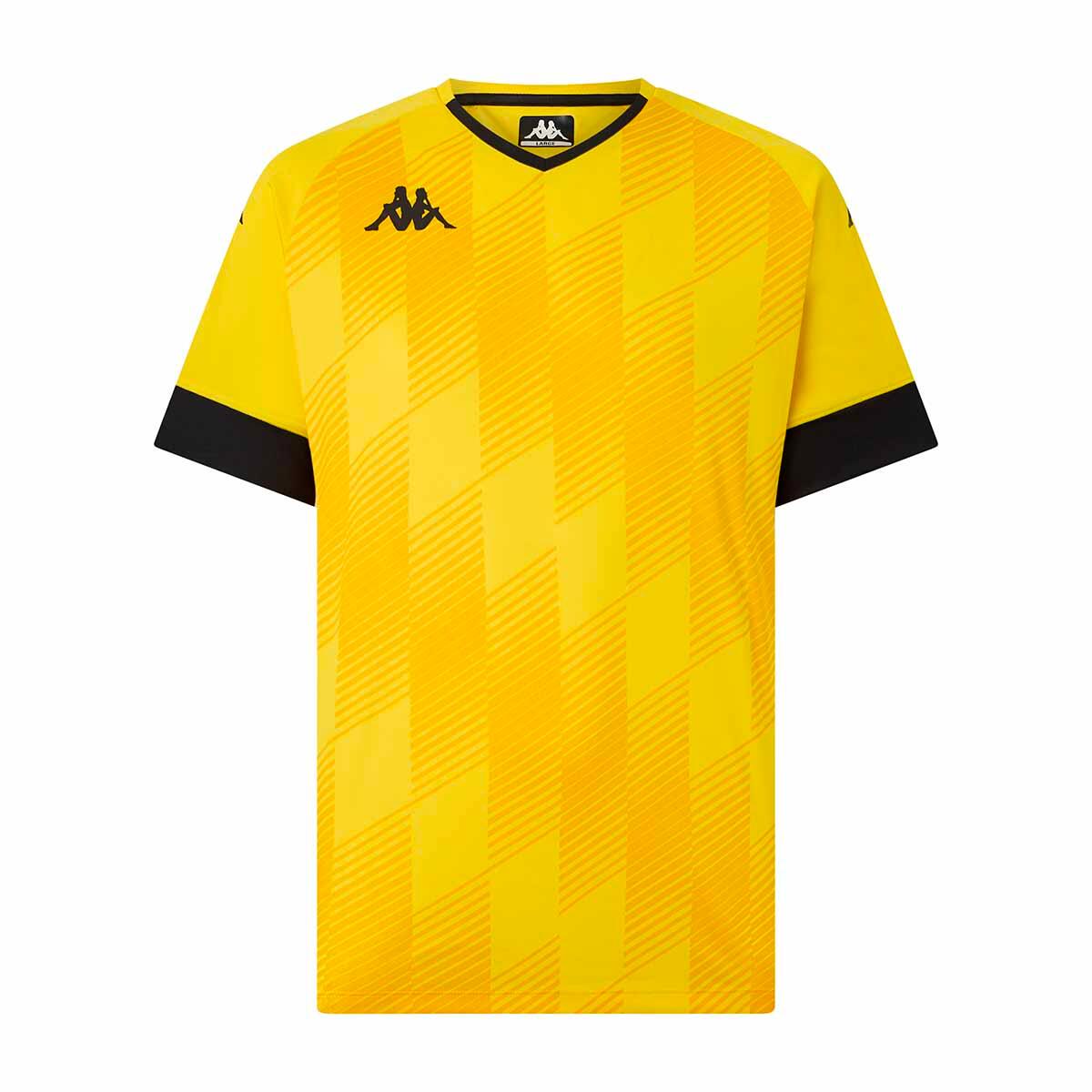 Maillot multisports homme Fosco jaune 1/4