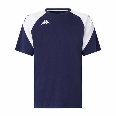 Maglie gioco da bambino in poliestere riciclato blu da calcio