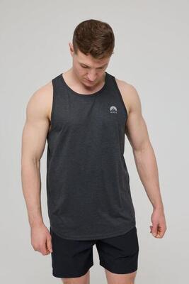Heren fitness sport tanktop elite zwart