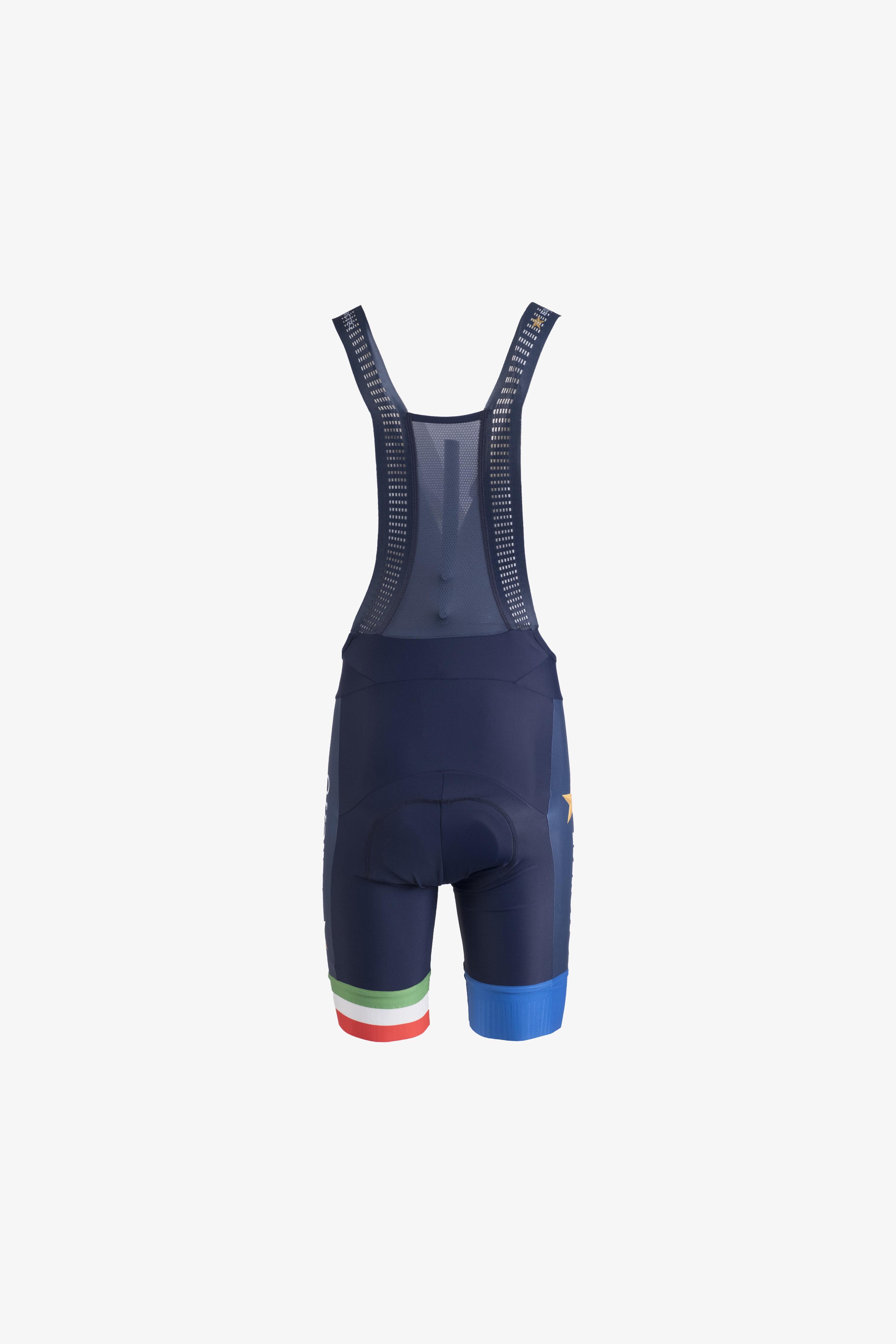 Salopette ciclismo Esercito blu uomo 2/3