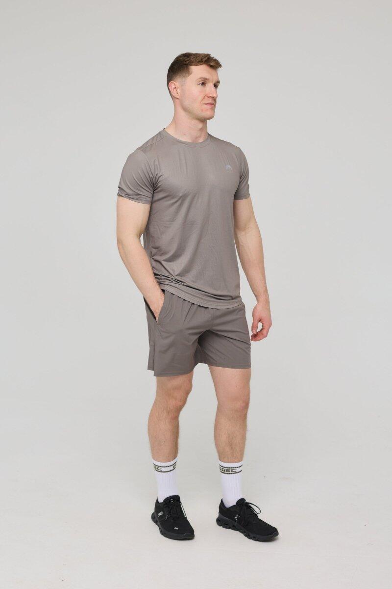 Elite Gym T-shirt Khaki - Heren 3/6