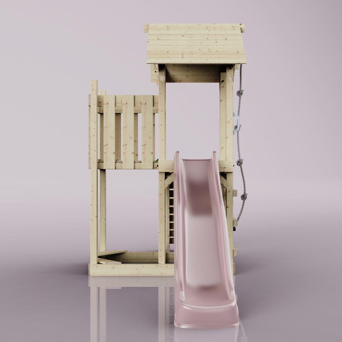 Spielturm Tromso in Altrosa - 357 × 170 × 273 cm 2/6
