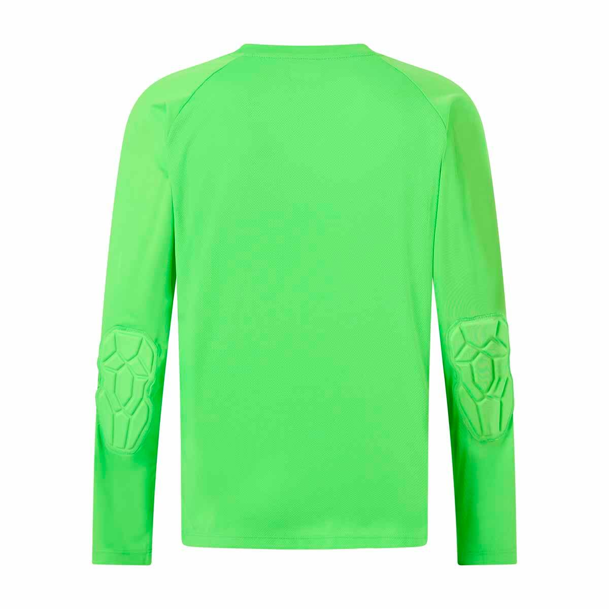 Maglie gioco da uomo in poliestere verde da calcio 4/5