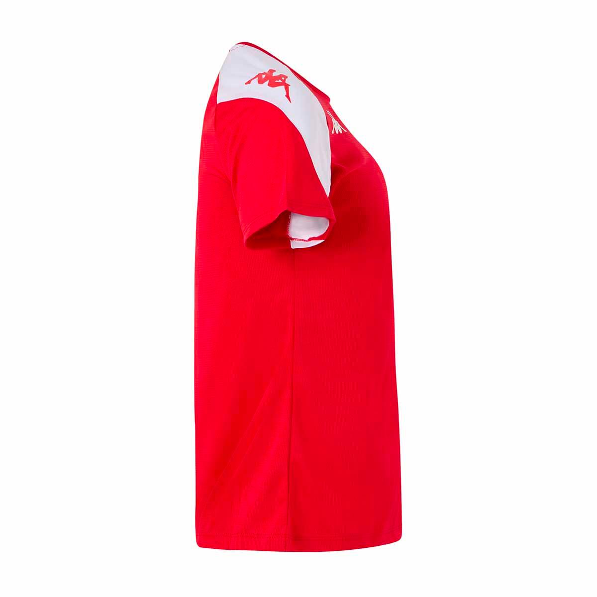 T-shirt multisports femme Lareta rouge 2/4
