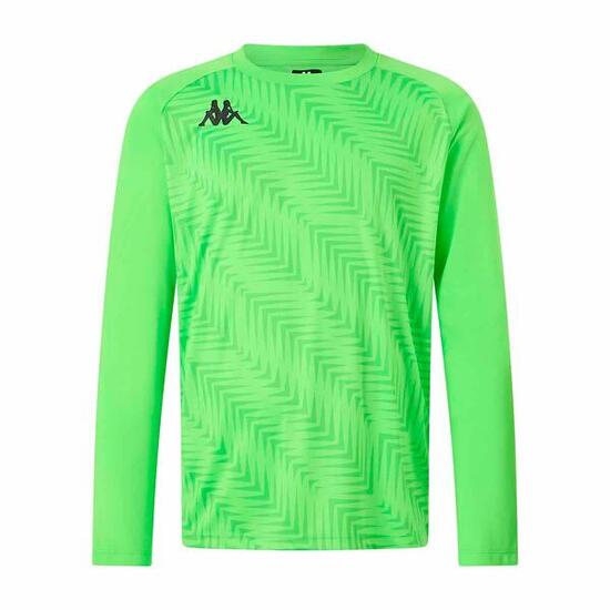 Maglie gioco da bambino in poliestere verde da calcio