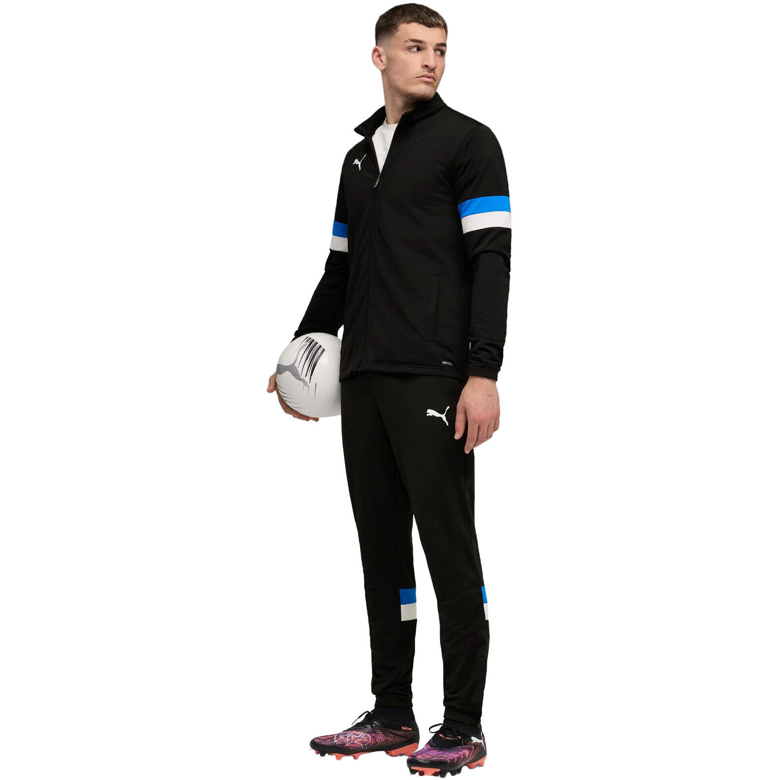 PUMA Agasalho Puma Individualrise Tracksuit, Preto, Unissex
