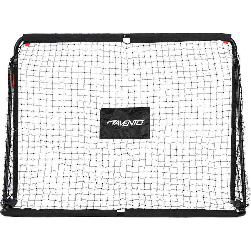 Poartă fotbal din oțel Avento Target 160 x 120 x 60 cm Negru