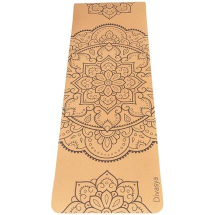 Tapis de yoga en liège | antidérapant et léger | disponible en 4 modèles