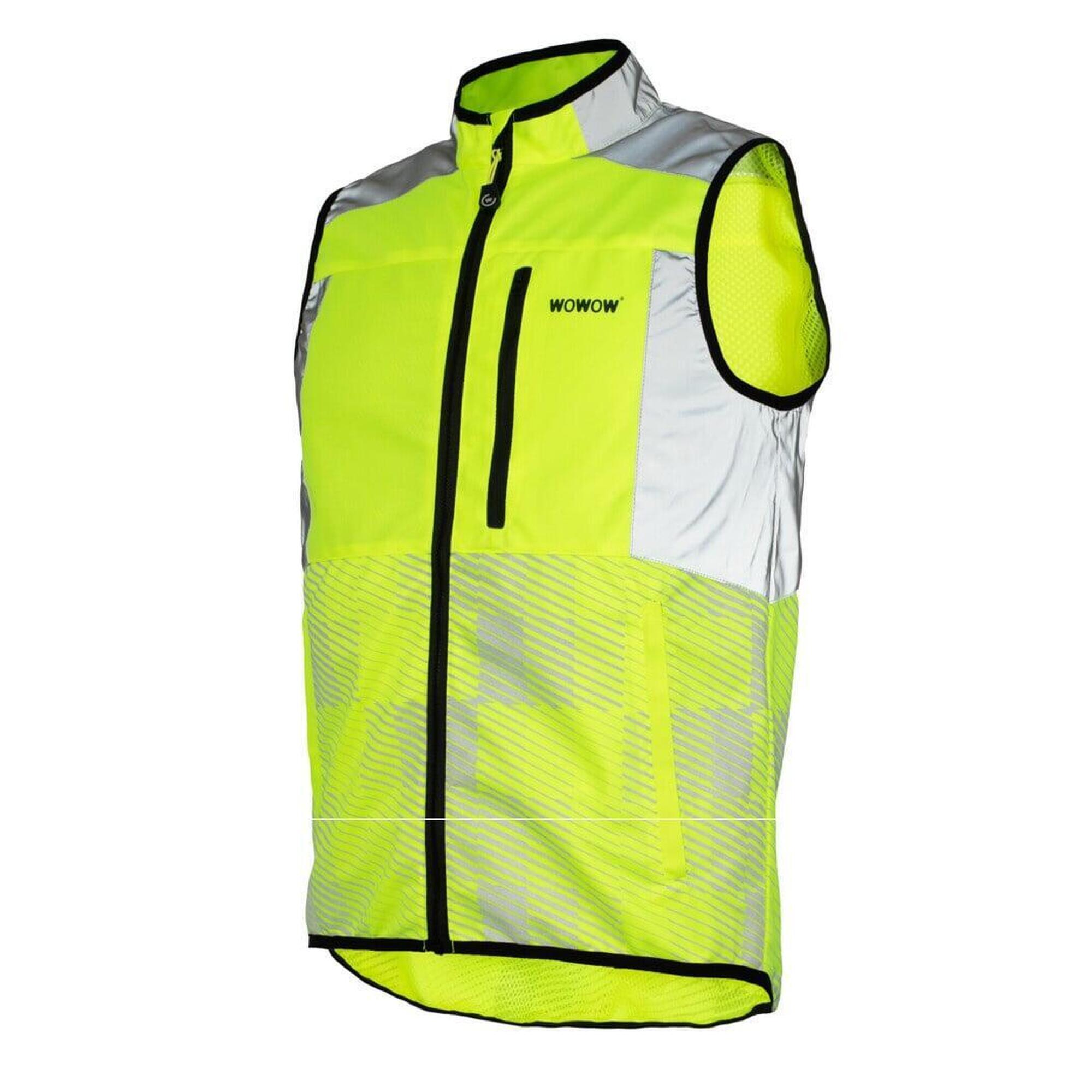 Wowow - Tracker Jacket Yellow - Gilet Signalisation - Jaune - 52 2xl - Decathlon