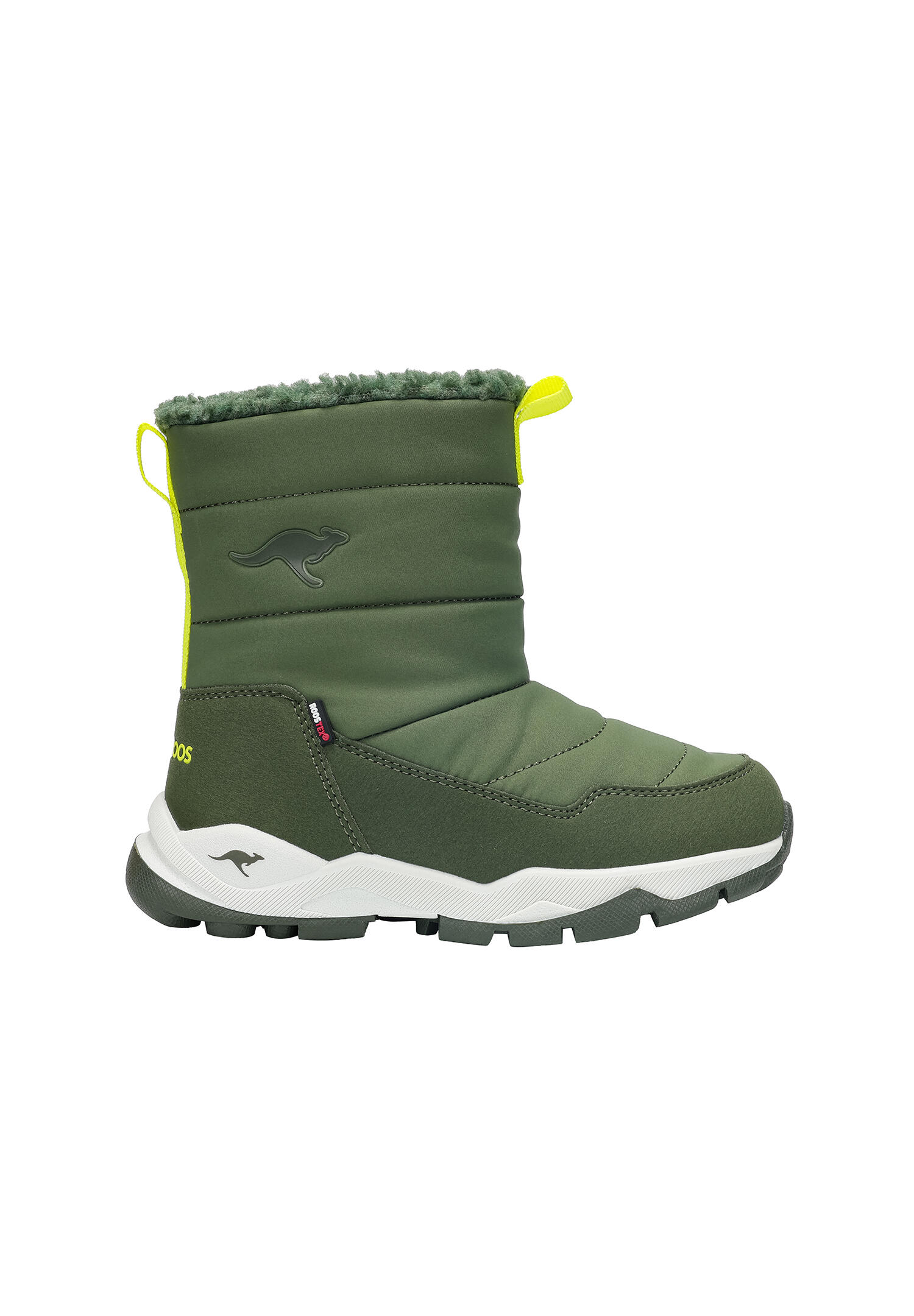 KangaROOS Kinder K-FR Floki RTX Winterstiefel 10326 000 8108 Olive/Limetta 3/7