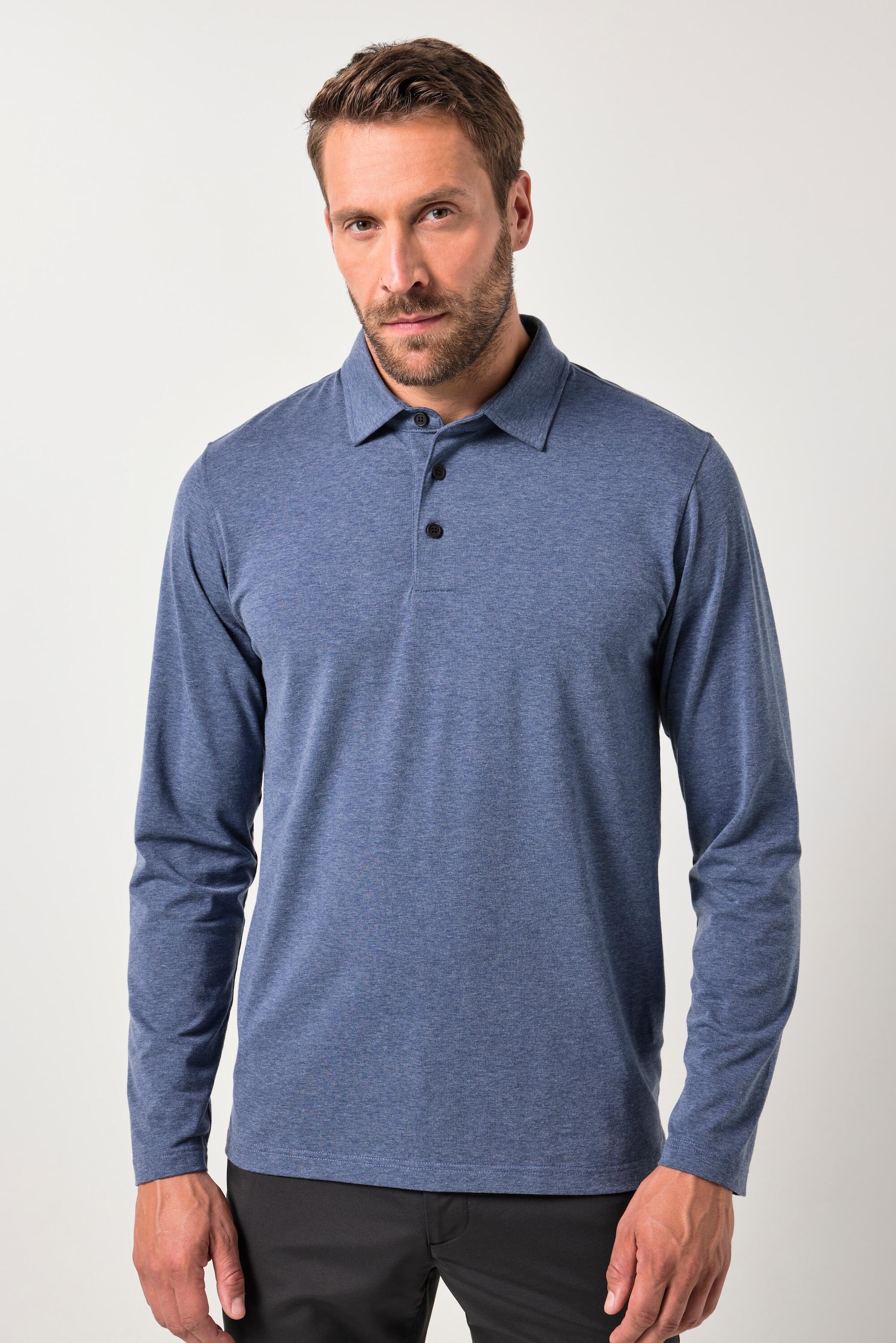 Męska Koszulka polo golf szybkoschnący długi rękaw do rozm. 7XL 1/5