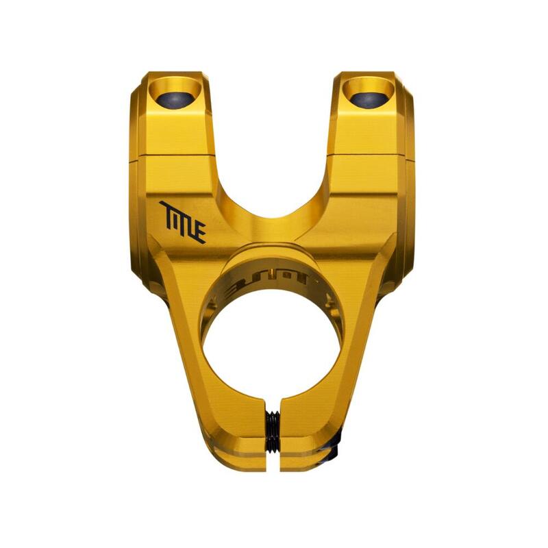 Potence Title ST1 - Ø35mm - Gold - Longueur de potence - 35 MM web only      14995€    TITLE Potence Title ST1 - Ø35mm - Gold - Longueur de potence - 35 MMVendu exclusivement en ligne   
