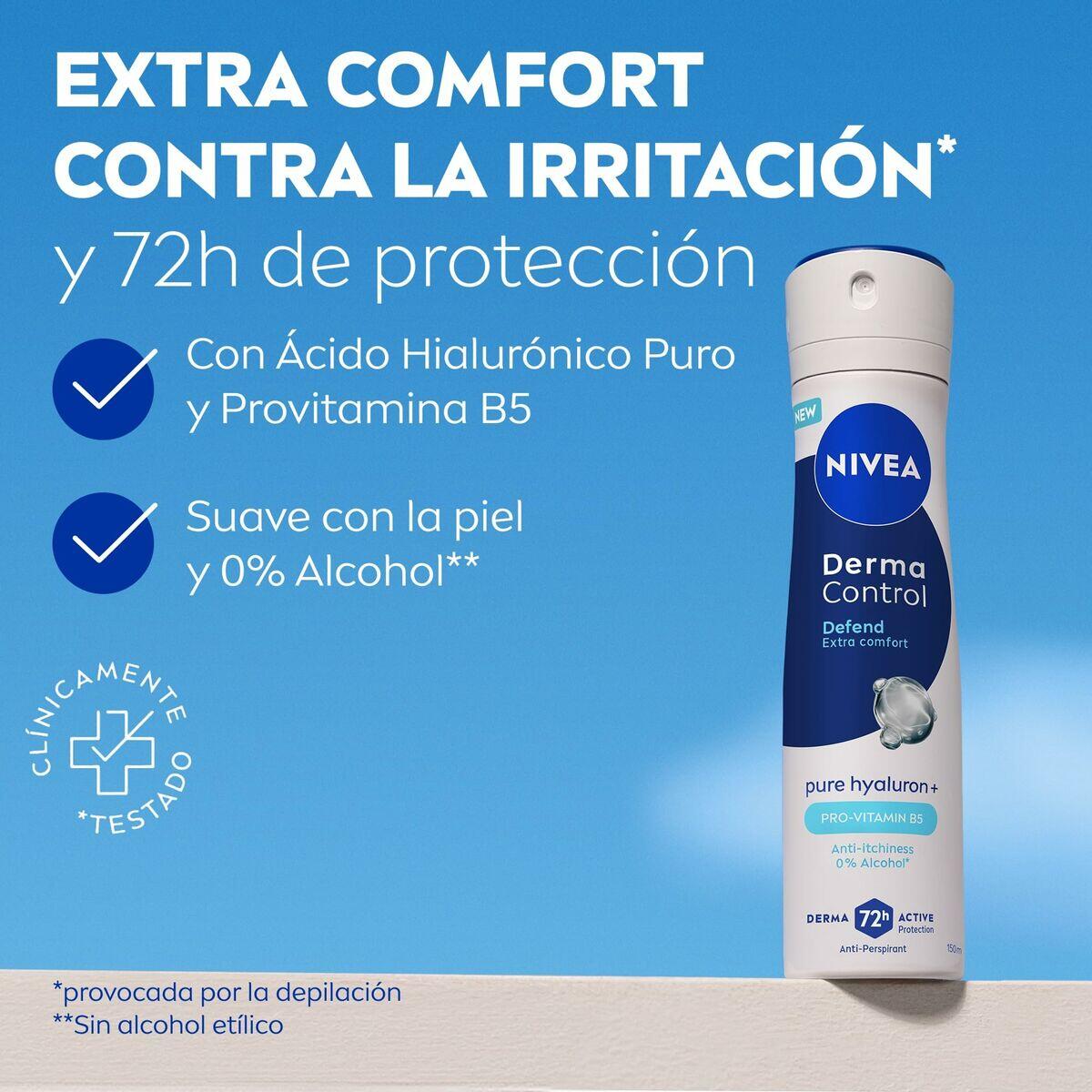 Desodorante en Spray NIVEA DERMA CONTROL 200 ml 3/4