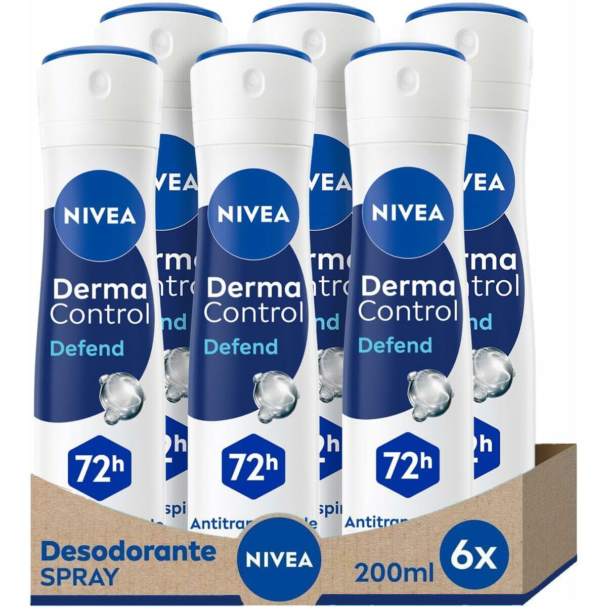 Desodorante en Spray NIVEA DERMA CONTROL 200 ml 2/4