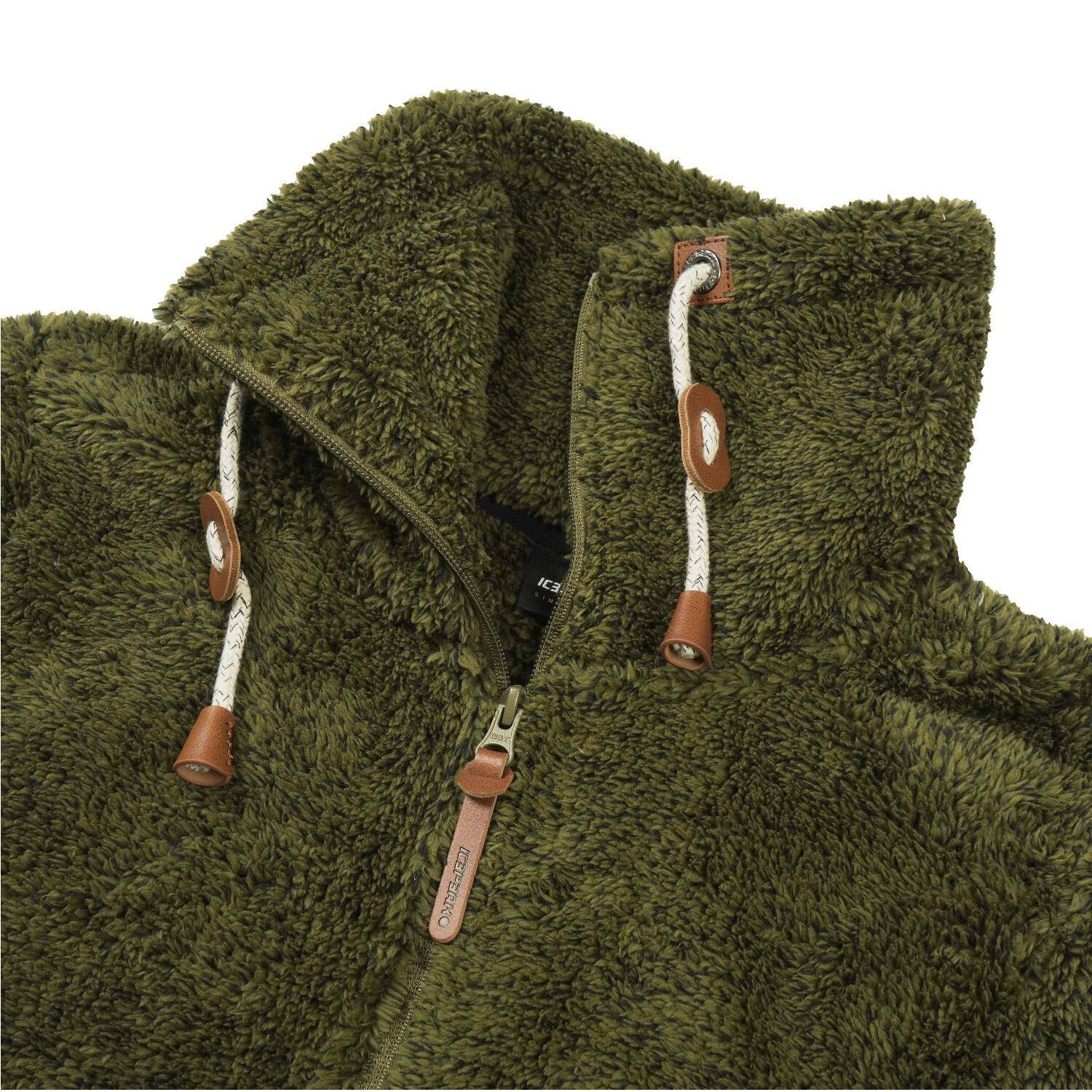 Icepeak Colony Teddy Fleecejacke Damen Langhaarfleecejacke 2/4