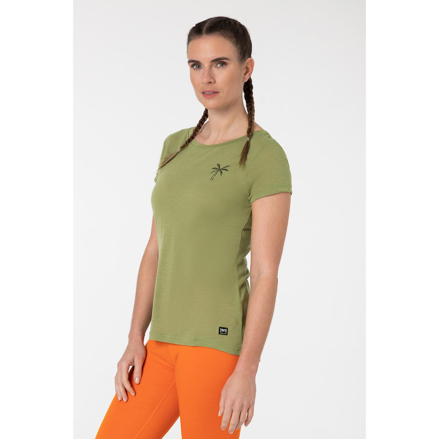 Damen T-Shirt W TROPICAL ADVENTURE TEE 3/4