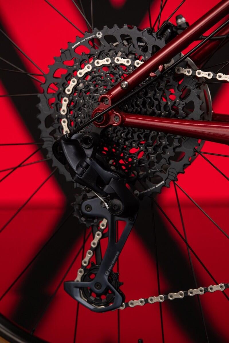 Vélo Cale GX Eagle - Rouge foncé métallisé - 50 cm 4/7
