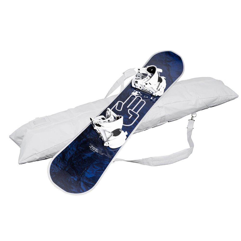 Sacca per snowboard idrorepellente 180x40x16 cm - Bianca 2/7