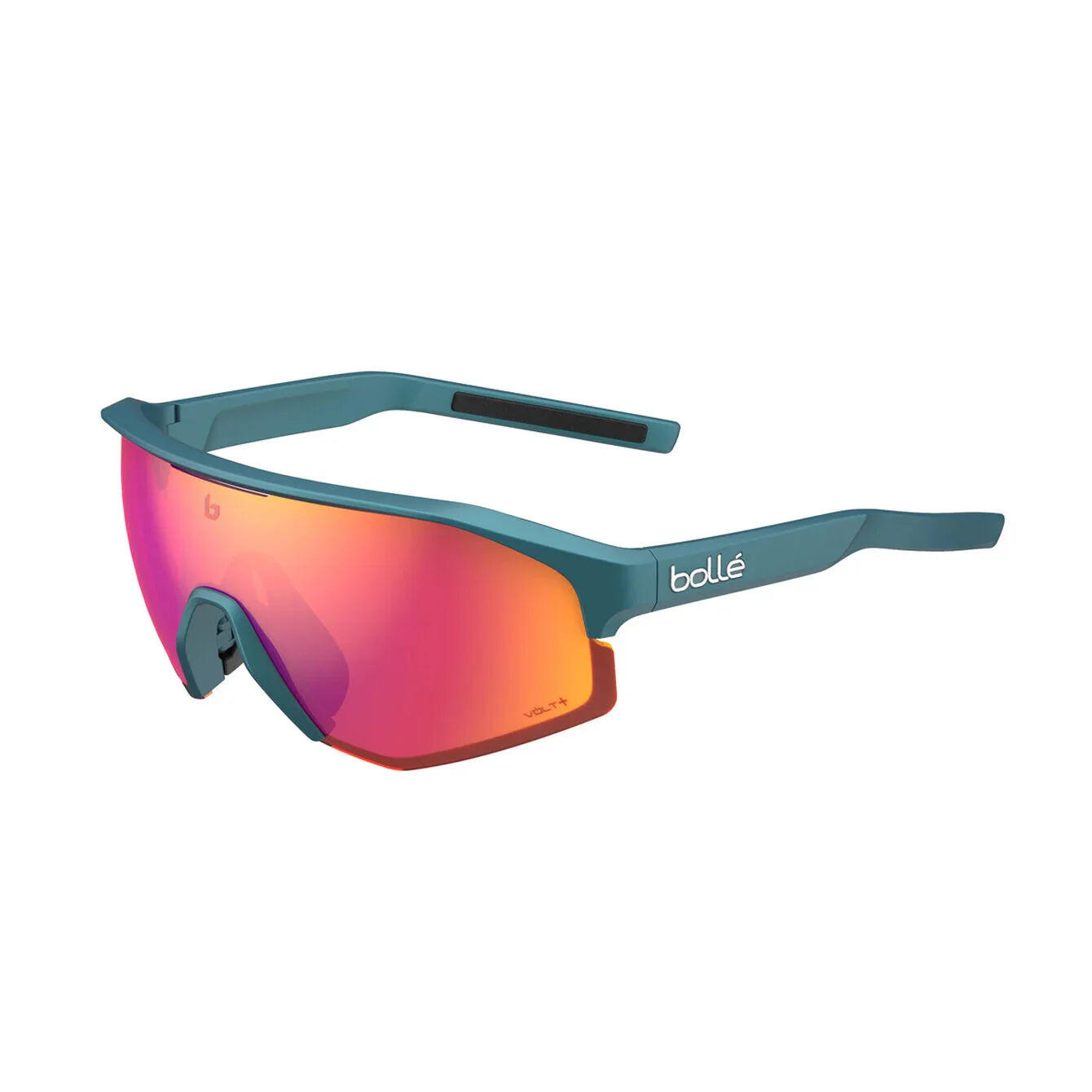 Bollé - Lunettes De Soleil Lightshifter Xl Creator Teal Metallic - Volt Ruby - Lunettes De Soleil - Gris|vert - Taille Unique - Decathlon