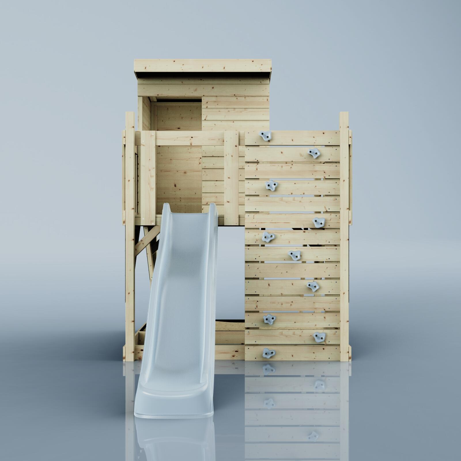 Stelzenhaus Polarlicht in Eisblau - 415 × 190 × 261 cm 2/6