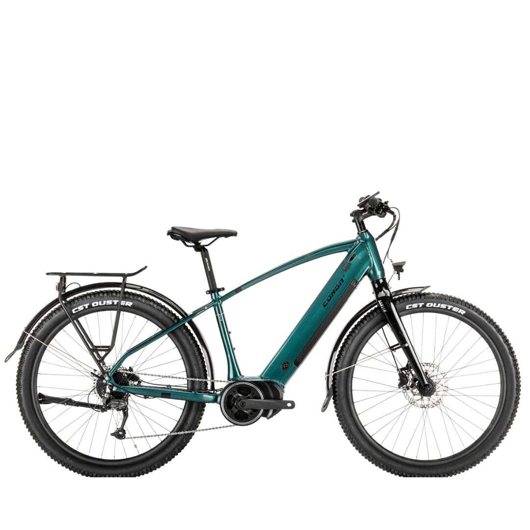 Conor - Second Life - Vélo Électrique Wrc Conor Berlin 550 Wh 9 V D'Occasion - Vélo Tout Terrain - Vert - Xl - 185-195cm - Decathlon