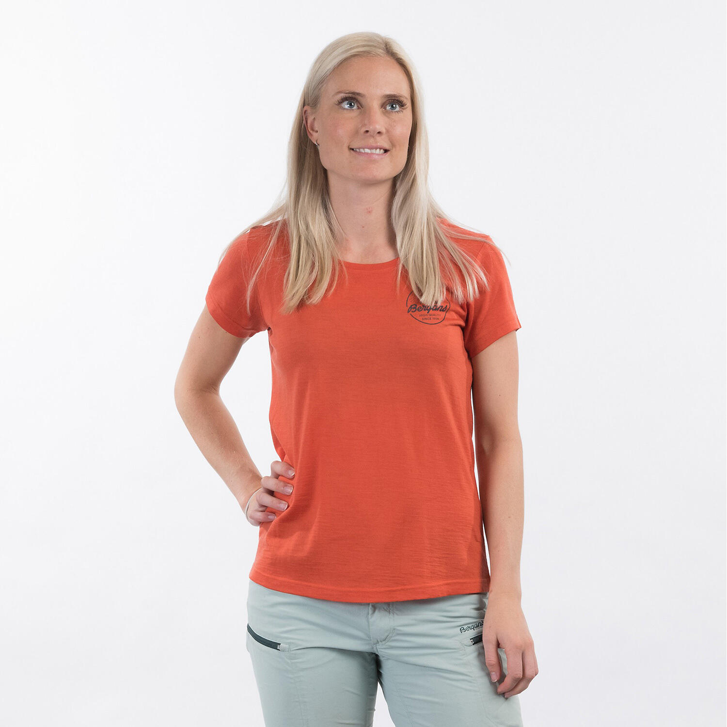 Damen T-Shirt GRAPHIC WOOL W TEE 2/4
