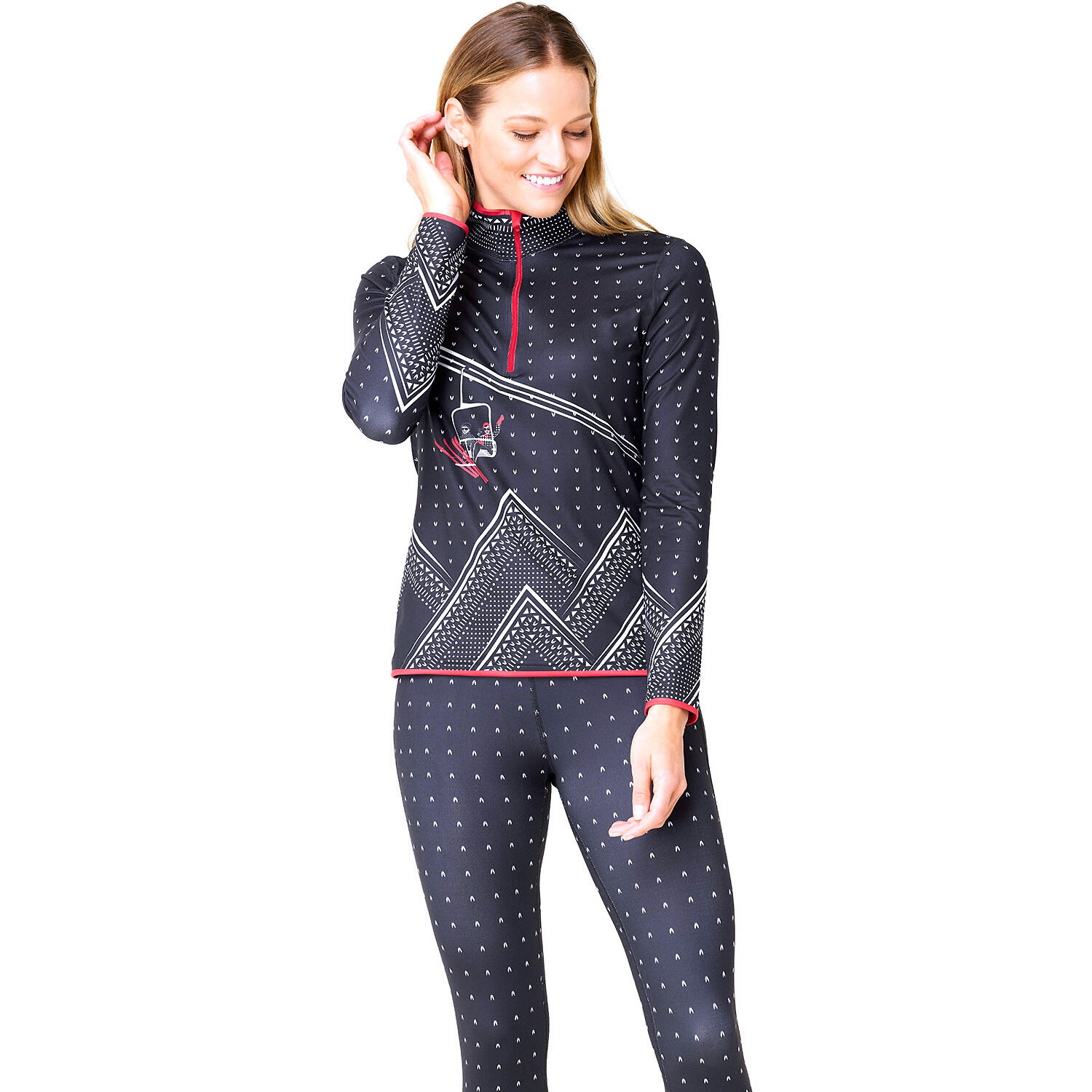 Damen Langarmshirt W ADRENALINE BASELAYER TOP 4/7