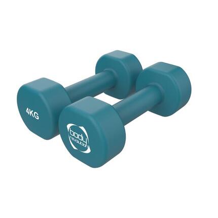 2 x 4 kg hantle neoprenowe