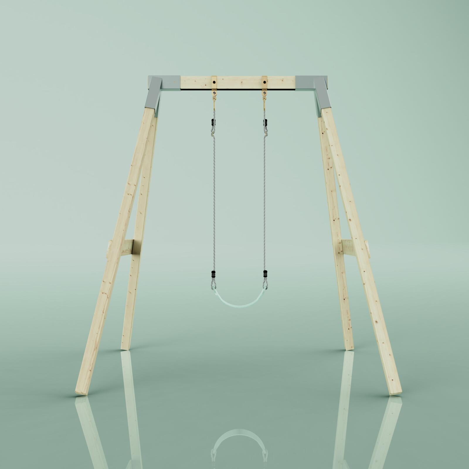 Schaukel Giraffe in Mintgrün - 182 × 196 × 212 cm 2/6