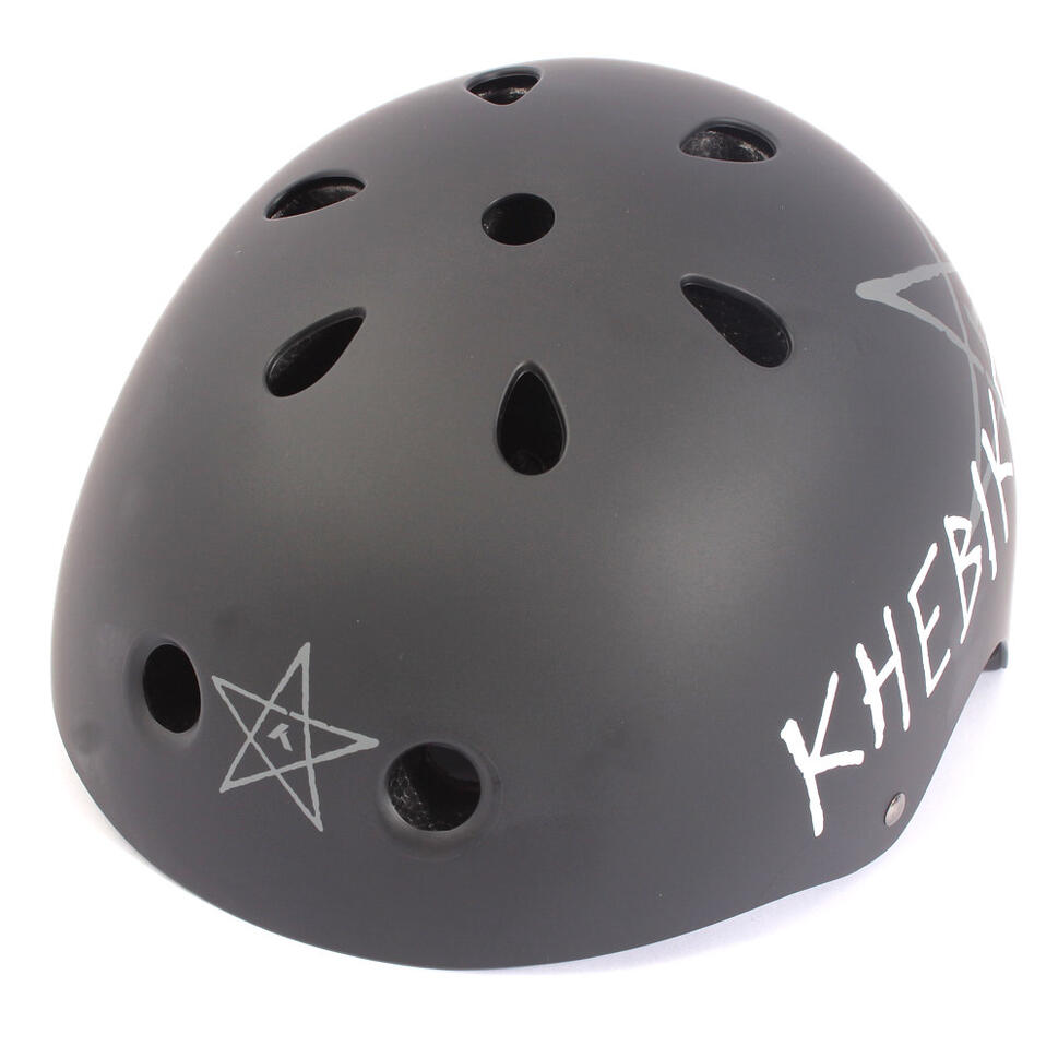 Kask Bmx Pro Czarny Mat Khebikes