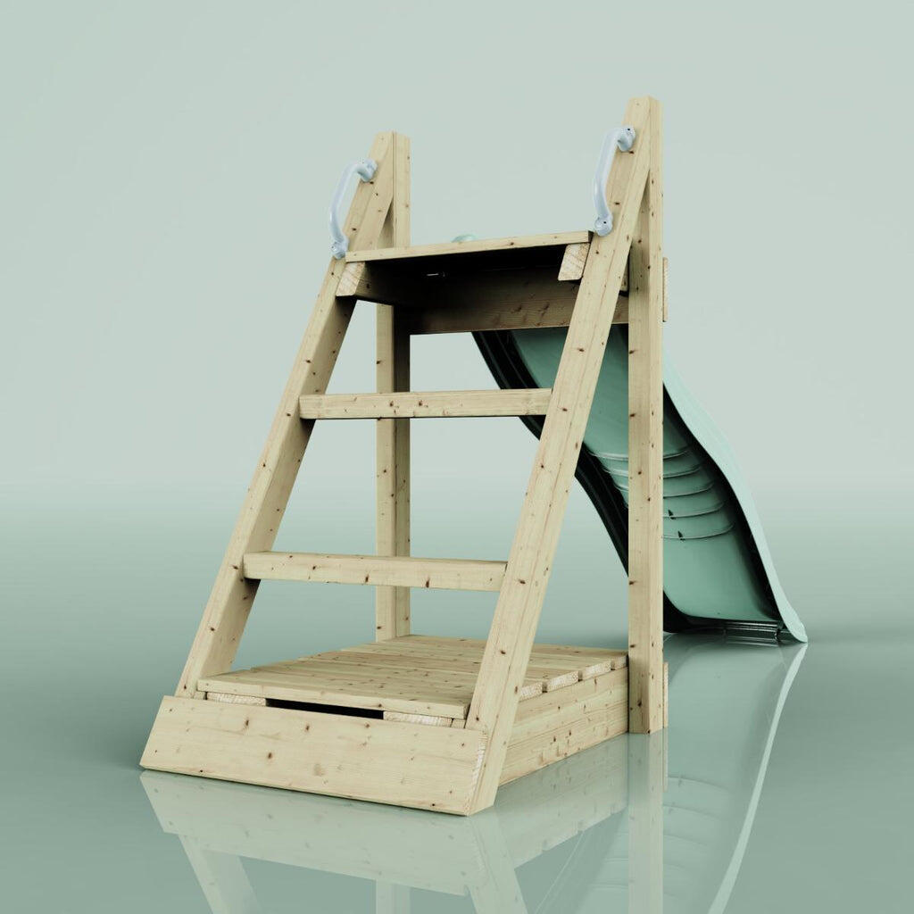 Rutsche Leopard 175 cm in Mintgrün - 60 × 220 × 116 cm 3/5
